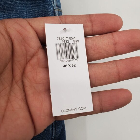 Old Navy Slim 360° Tech Stretch Performance Jeans Mens Size 46x32 NWT Denim - Picture 9 of 16